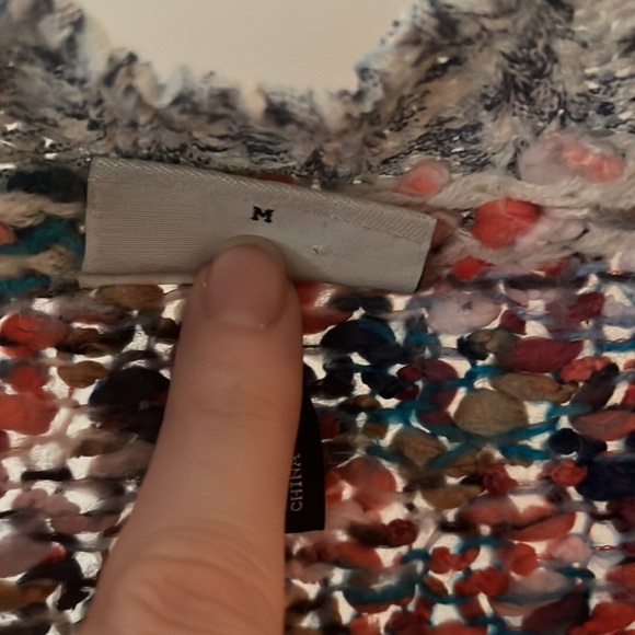 Anthropologie Noisy May Confetti Chunky Knit Cardigan - Picture 6 of 6